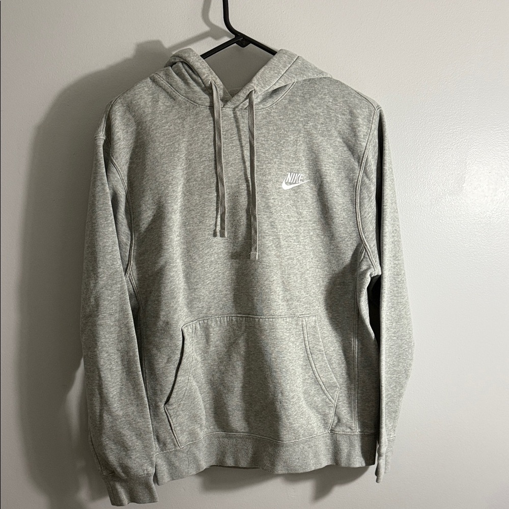 Nike Men's Heather Gray Hoodie